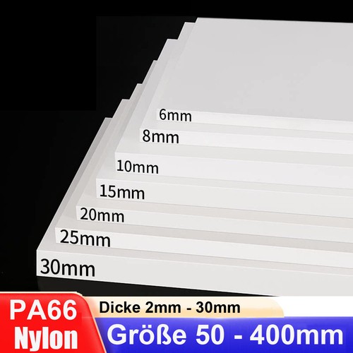 Polyamid platte 30mm stärke - platte, 2-30mm