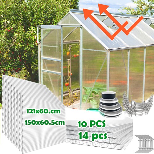 10x 14x gewächshausplatten - /,