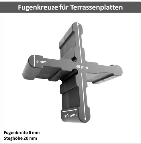 500 stk fugenkreuze - 500, stk.